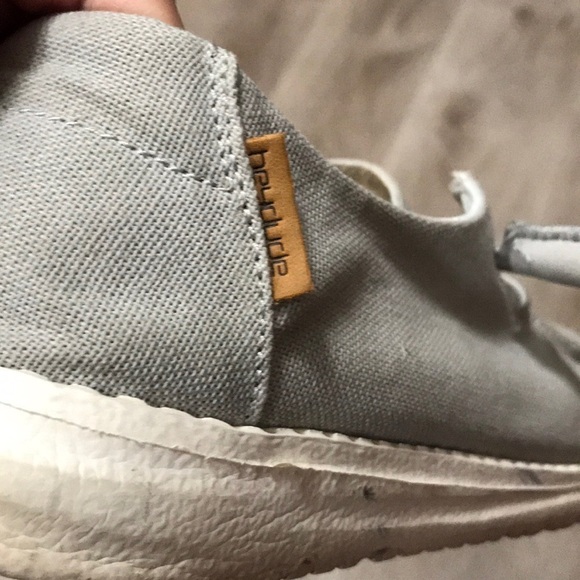 Hey Dude Wendy Chambray Light Grey Women’s 7 - Picture 10 of 10